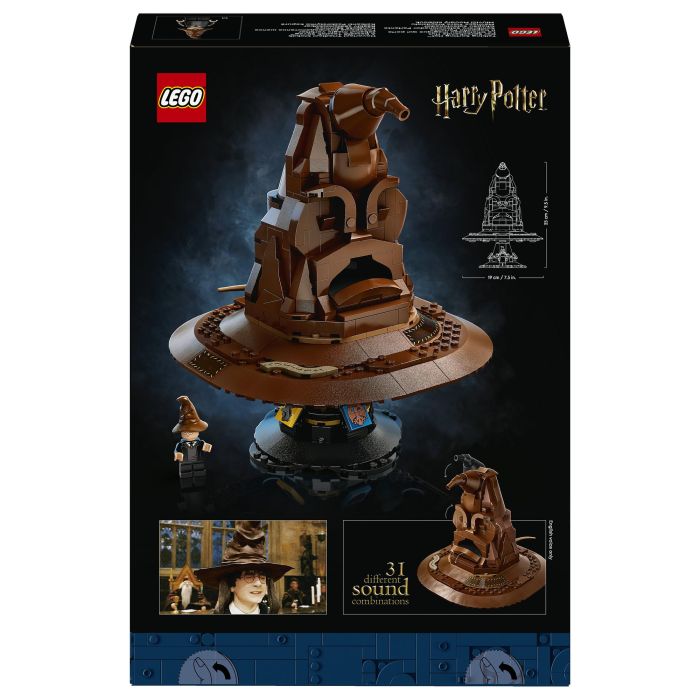 LEGO Harry Potter Sombrero Seleccionador Parlante 76429 Juego Construcción 561 Piezas 6