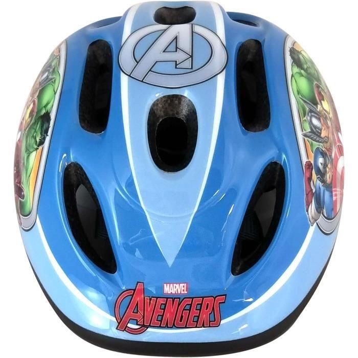 Stamp Pack de Protecciones Infantiles Avengers: Casco (50-56cm con sistema de rueda de ajuste y EPS), Rodilleras y Coderas Ajustables con velcro 2 Stamp Pack de Protecciones Infantiles Avengers: Casco (50-56cm con sistema de rueda de ajuste y EPS), Rodilleras y Coderas Ajustables con velcro 2