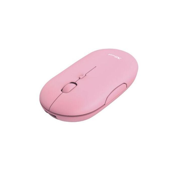 Trust Ratón Inalámbrico Ultrafino 800-1200-1600 Dpi Abidiestros Recargable Rosa Trust Ratón Inalámbrico Ultrafino 800-1200-1600 Dpi Abidiestros Recargable Rosa