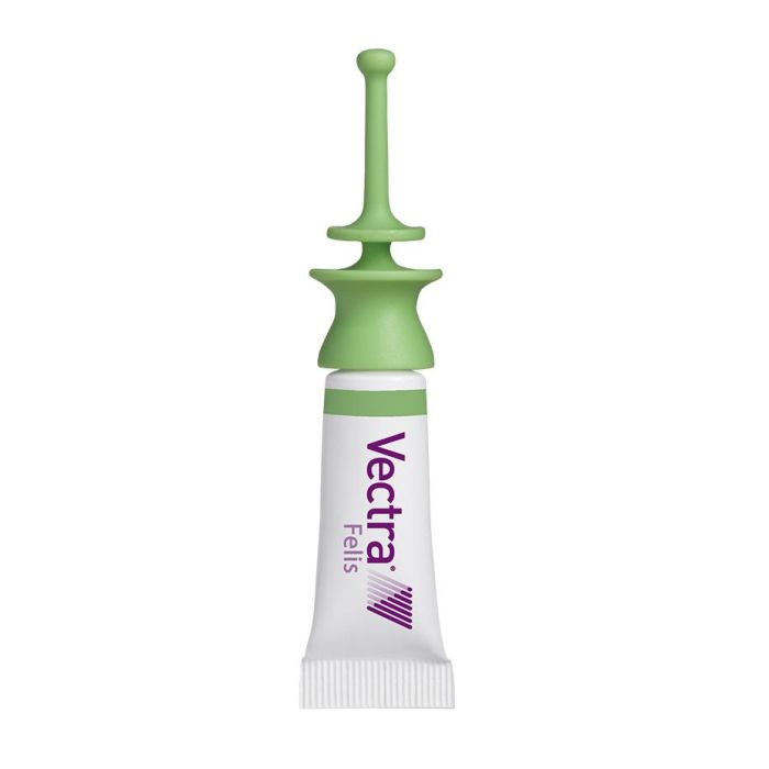 Vectra Felis Pipetas Spot-On para Gatos 0.6-10 kg - Tratamiento Antipulgas Eficaz (2h) & Protección Ambiental 3 Meses, 3 Pipetas 2
