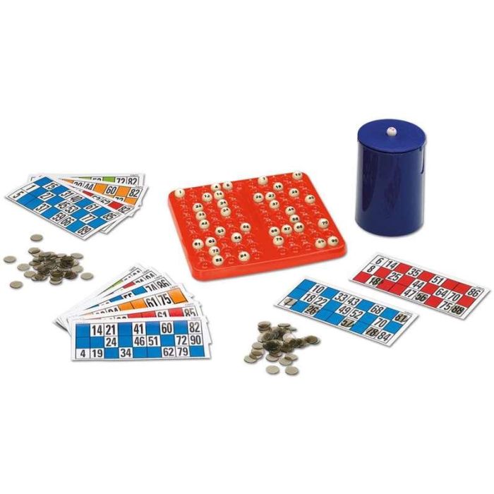 Cayro Bingo Automático de Plástico 29x18x9 cm Edad 6+ Años 2+ Jugadores Multilenguaje 2