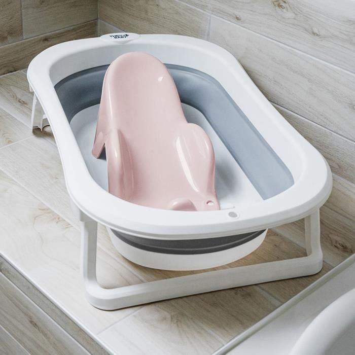 THERMOBABY Hamaca de baño ATOLL Rosa Polvo 3 THERMOBABY Hamaca de baño ATOLL Rosa Polvo 3
