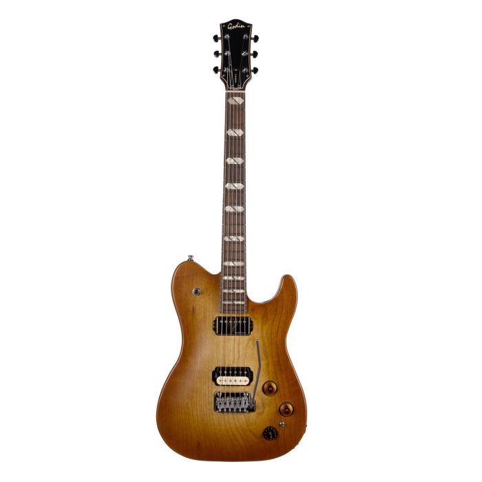 Godin Radium-X Rustic Burst Guitarra Eléctrica/Acústica Multivoice Con Bolsa Fabricada en Canadá