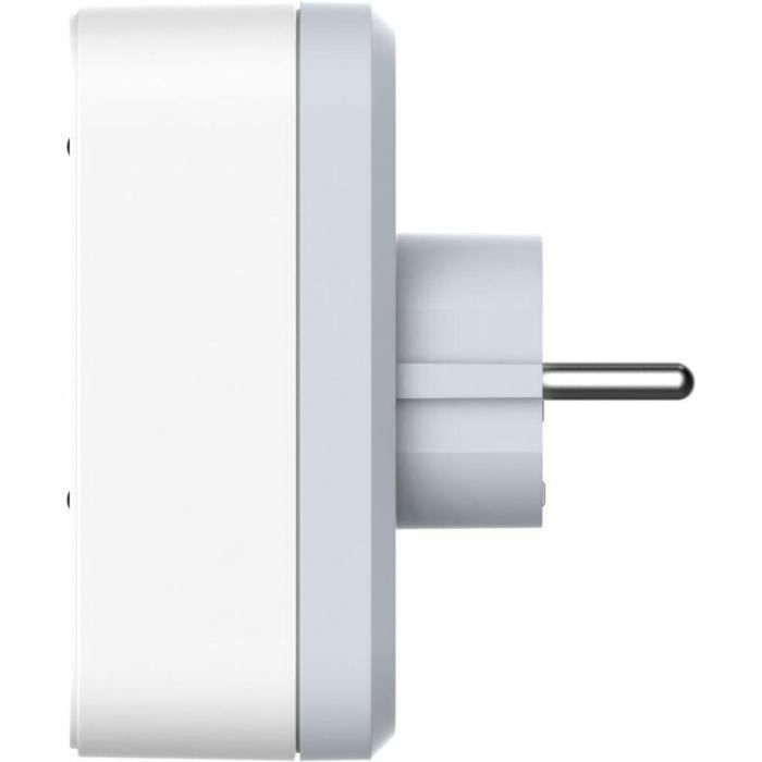 Quarx QUA4004282472353 Biplite 2P 16A Blanco y gris claro conforme a NF 2 Quarx QUA4004282472353 Biplite 2P 16A Blanco y gris claro conforme a NF 2