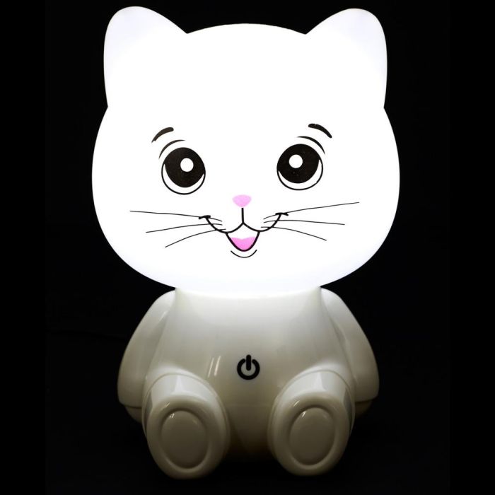 Luz Quitamiedo Gato Usb Home Deco Kids 4