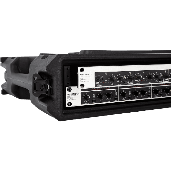 Rack Flightcase "Gator G-Pro" Para 2 Unidades - 19" 4 Rack Flightcase "Gator G-Pro" Para 2 Unidades - 19" 4