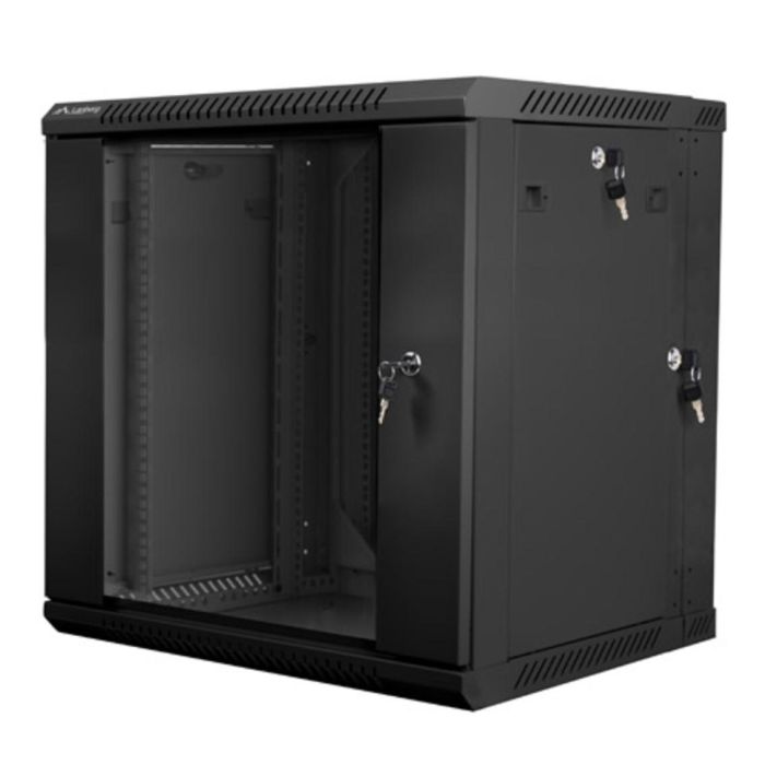 Lanberg WF02-6612-10B armario rack 12U Bastidor de pared Negro Lanberg WF02-6612-10B armario rack 12U Bastidor de pared Negro
