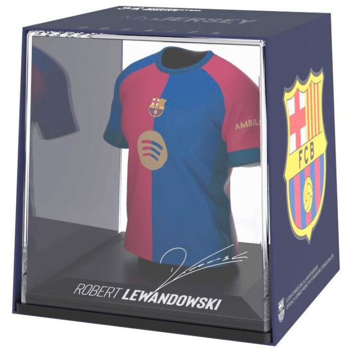 Figura Mini Camiseta Lewandowski FC Barcelona 0 Figura Mini Camiseta Lewandowski FC Barcelona 0