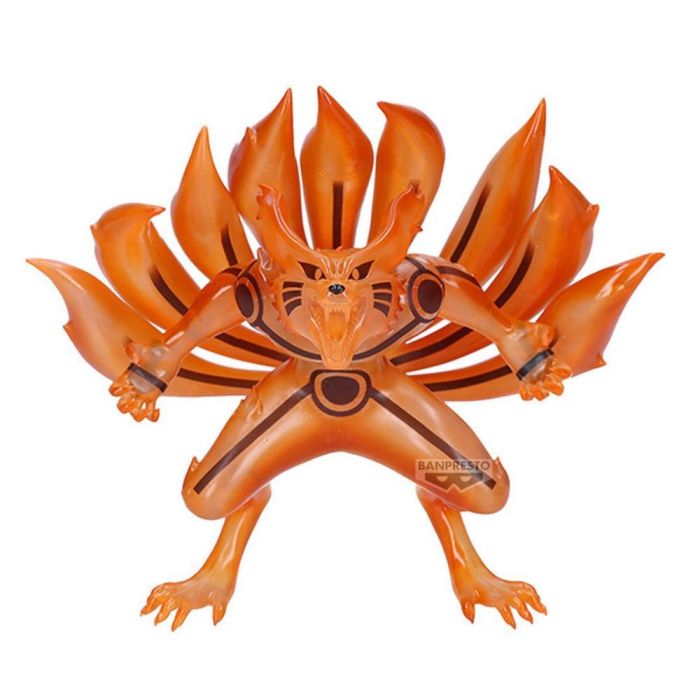 Banpresto Ver.B Figura Coleccionable Pre-Pintada de Kurama (Bestia de Nueve Colas) de Naruto Shippuden, 15 cm PVC con Base Soporte Banpresto Ver.B Figura Coleccionable Pre-Pintada de Kurama (Bestia de Nueve Colas) de Naruto Shippuden, 15 cm PVC con Base Soporte
