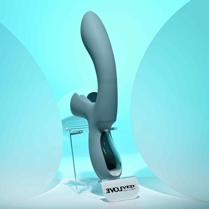 Vibrador Doble Estimulación Evolved Azul 2