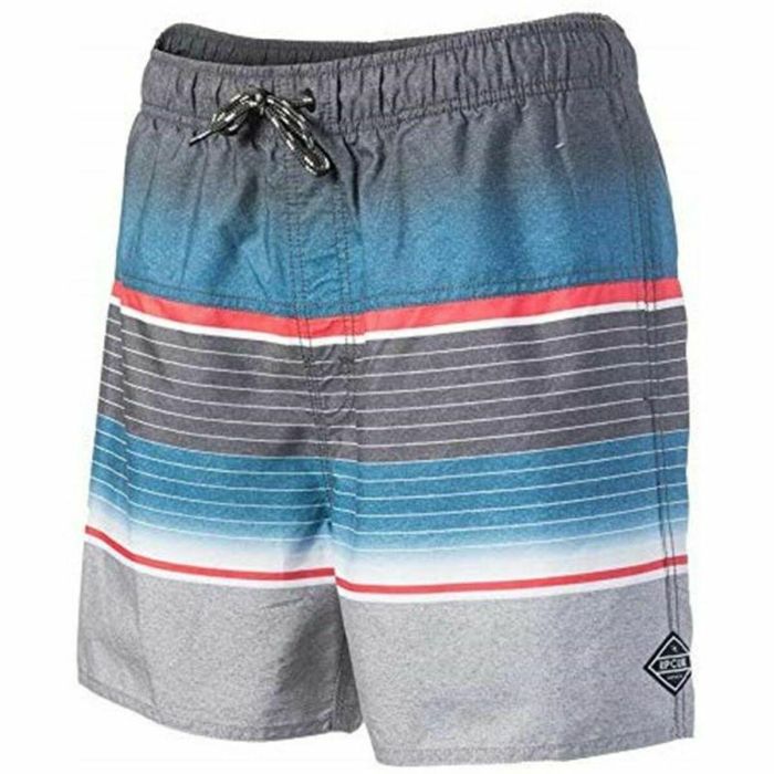 Bañador Hombre Rip Curl Volley Raptures 16 Gris S 0 Bañador Hombre Rip Curl Volley Raptures 16 Gris S 0