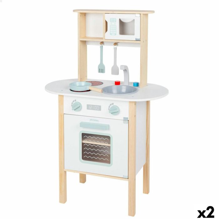 Cocina de Juguete 57 x 85 x 30 cm (2 Unidades) Cocina de Juguete 57 x 85 x 30 cm (2 Unidades)