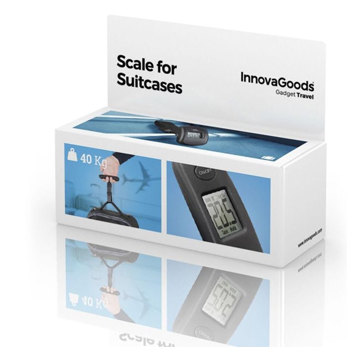 Báscula Digital de Precisión para Maletas InnovaGoods 1 Báscula Digital de Precisión para Maletas InnovaGoods 1