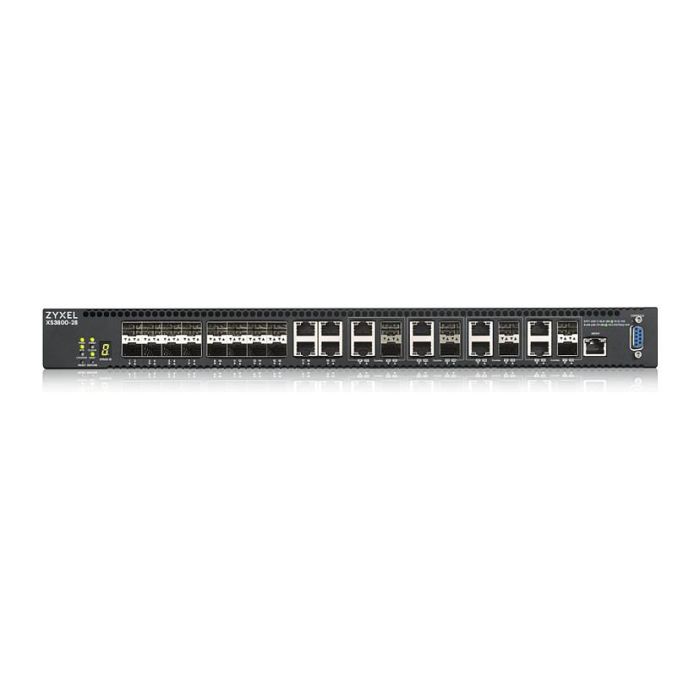Zyxel XS3800-28 M RM Switch Gestionado L2+ 10G Ethernet Montaje en Rack 1