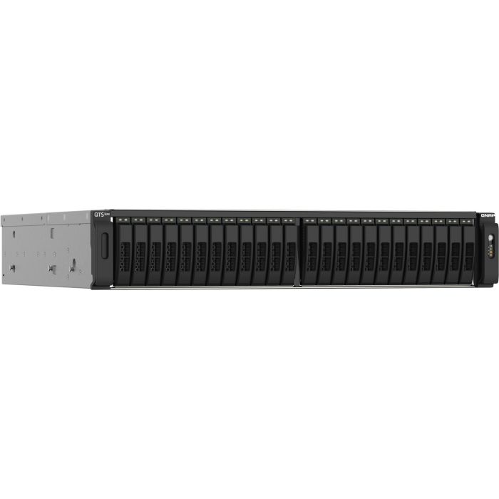 QNAP TS-h2490FU-7302P-128G NAS all-flash 24-Bay AMD EPYC 7302P NVMe Gen3x4 128GB RAM 2x2.5GbE LAN 4x25GbE SFP28 1