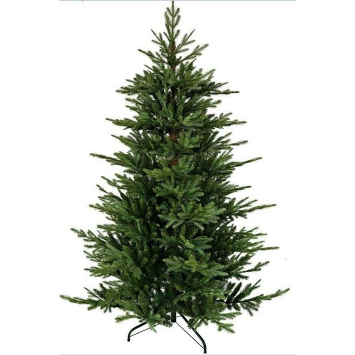 DKD Home Decor Árbol de Navidad Alpina Verde 210 cm Alto con 142 cm Base, 1165 Ramas y Luz Cálida LED 1 DKD Home Decor Árbol de Navidad Alpina Verde 210 cm Alto con 142 cm Base, 1165 Ramas y Luz Cálida LED 1