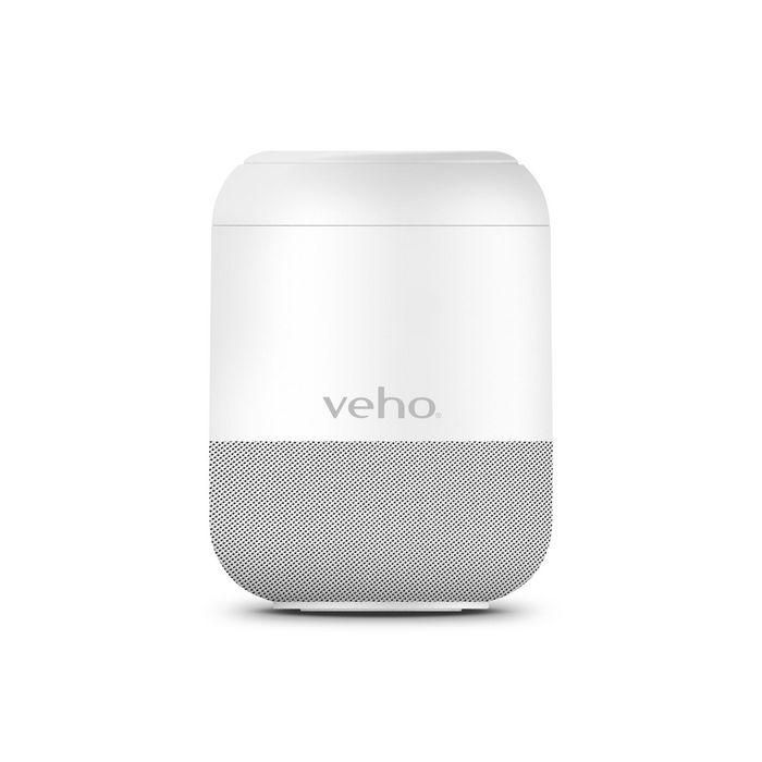 Veho MZ-S Altavoz Bluetooth Inalámbrico Portátil - Blanco/Gris, 5W, 12h Batería 1