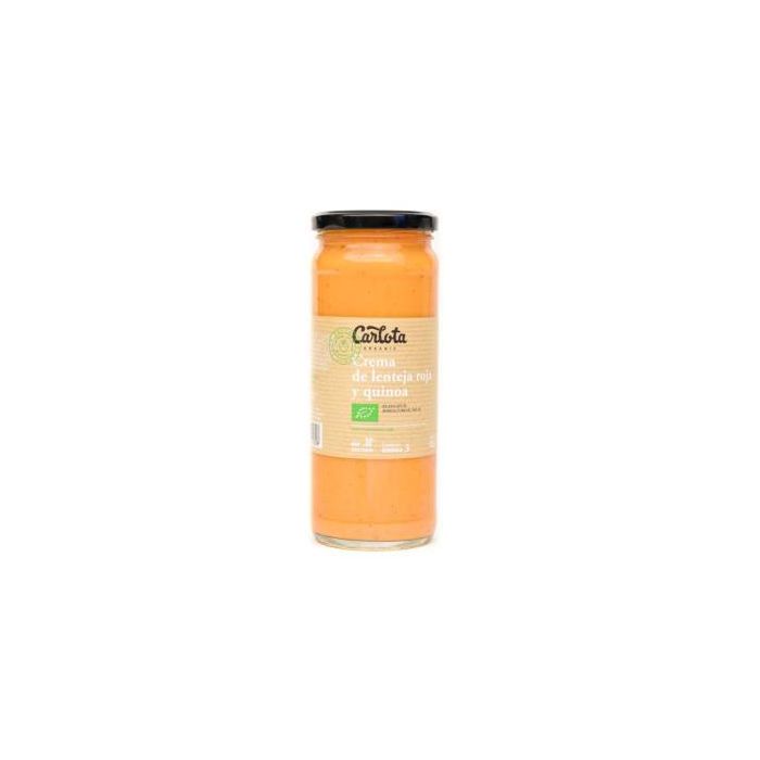 Crema De Lenteja Roja Y Quinoa 450Gr. Eco Sg Vegan