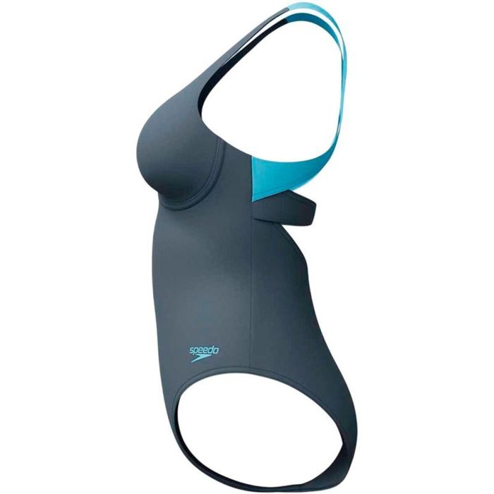 Bañador Mujer Speedo Flex Band Gris 1 Bañador Mujer Speedo Flex Band Gris 1