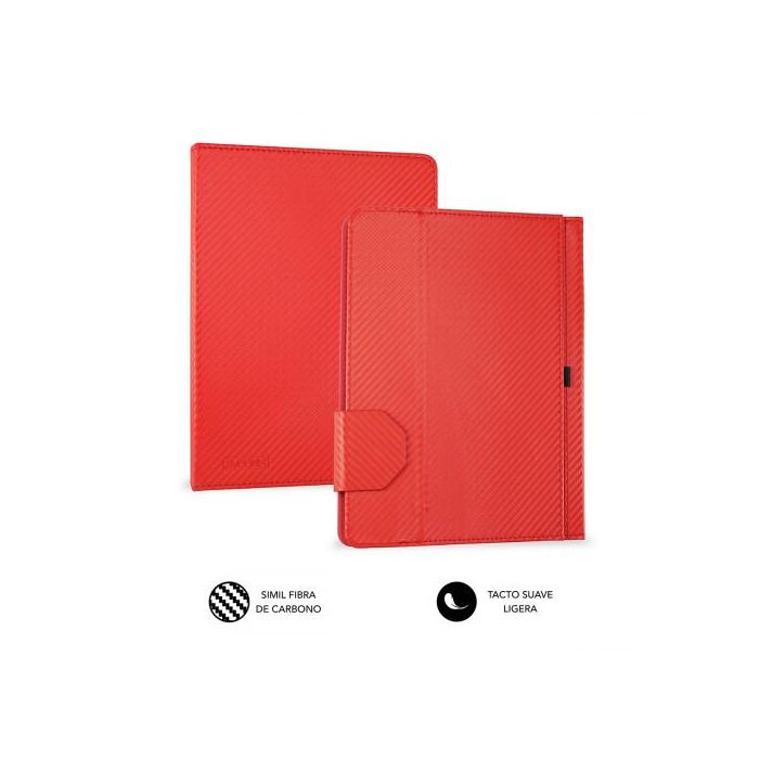 SUBBLIM Funda con Teclado Micro USB - USB C KEYTAB PRO USB 10,1" Red 2 SUBBLIM Funda con Teclado Micro USB - USB C KEYTAB PRO USB 10,1" Red 2