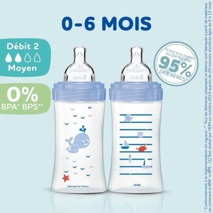 DODIE Sensation Kit Biberones 270ml x3 EB1 1 DODIE Sensation Kit Biberones 270ml x3 EB1 1