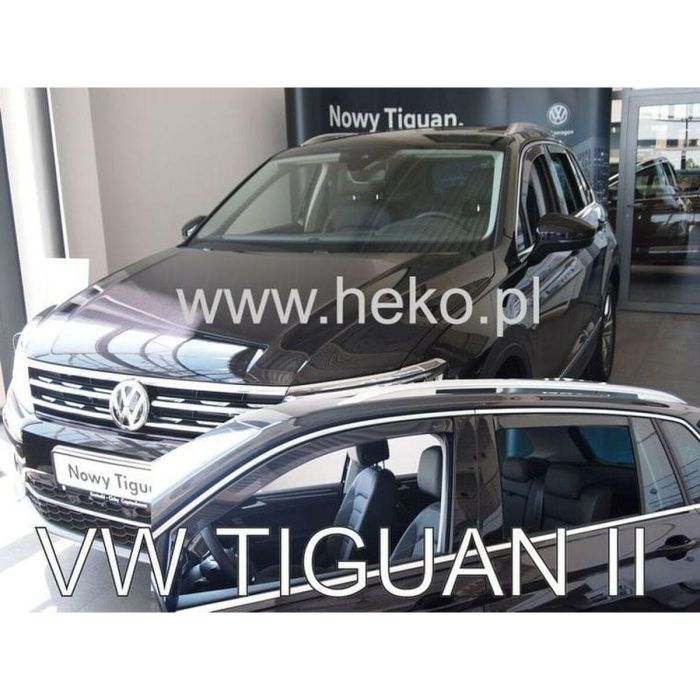 Deflector de viento HEKO HO31007 VOLKSWAGEN TIGUAN II 4 Piezas 4 Deflector de viento HEKO HO31007 VOLKSWAGEN TIGUAN II 4 Piezas 4