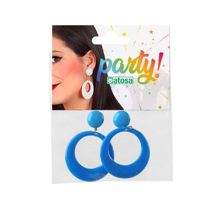 Pendientes Blanco Carnaval Mujer Adulto 1