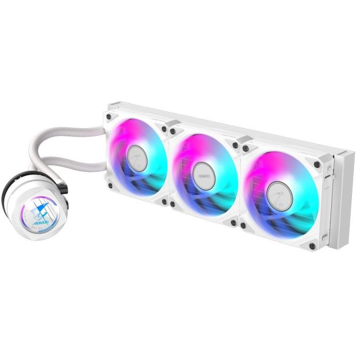 Gigabyte WATERFORCE II 360I Refrigerador CPU Líquido AIO Blanco con 3 Ventiladores ARGB 120mm 1