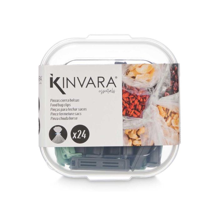 Set 24 Pinzas Cierre Facil Kinvara 15X6CM (24 Unidades) 2 Set 24 Pinzas Cierre Facil Kinvara 15X6CM (24 Unidades) 2