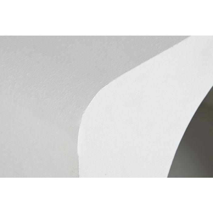Mesita De Noche Moderno DKD Home Decor Blanco 30 x 48 x 40 cm 6 Mesita De Noche Moderno DKD Home Decor Blanco 30 x 48 x 40 cm 6