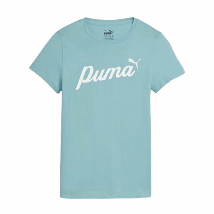 Camiseta de Manga Corta Infantil Puma Essentials+ Script 9-10 Años 0 Camiseta de Manga Corta Infantil Puma Essentials+ Script 9-10 Años 0