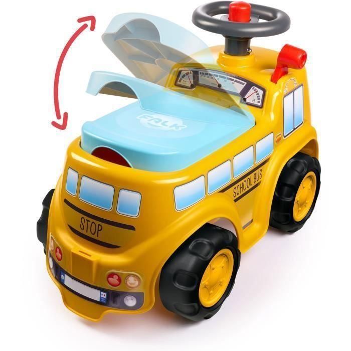 FALK - Portador de autobús escolar - asiento abatible y volante direccional con bocina 1
