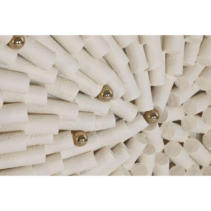 DKD Home Decor Cuadro Decorativo de Lienzo Abstracto Moderno Gris Beige 100x100 cm - Pack de 2 Unidades 2