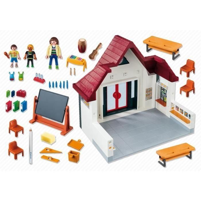 PLAYMOBIL 6865 - City Life - Escuela con aula - Exclusivo de Cdiscount 2 PLAYMOBIL 6865 - City Life - Escuela con aula - Exclusivo de Cdiscount 2