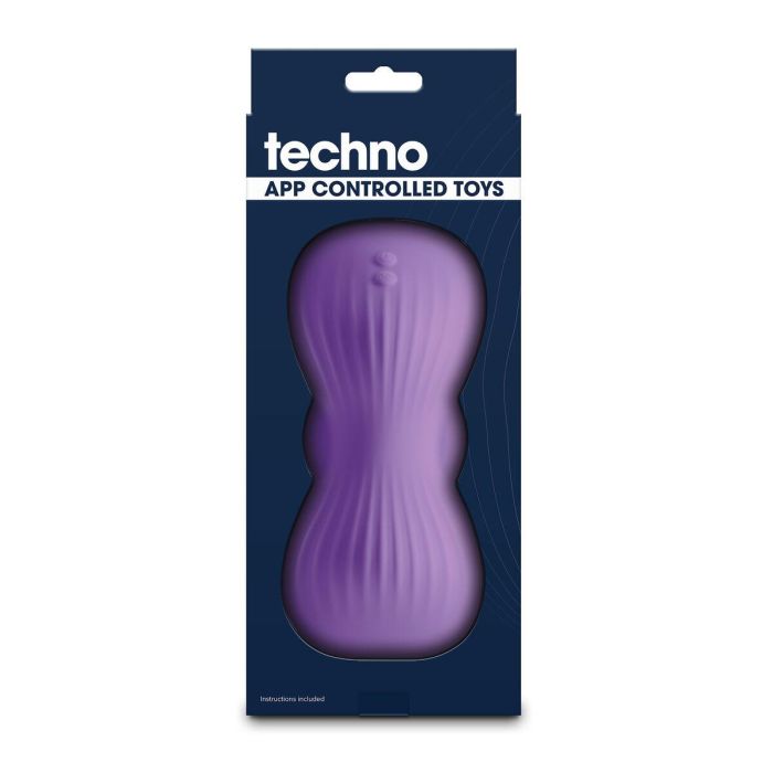 Estimulador de Clítoris NS Novelties Techno Morado 3