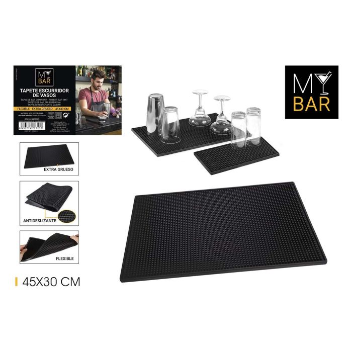 Tapete Escurridor De Vasos 45x30 cm - My Bar (8 Unidades) Tapete Escurridor De Vasos 45x30 cm - My Bar (8 Unidades)