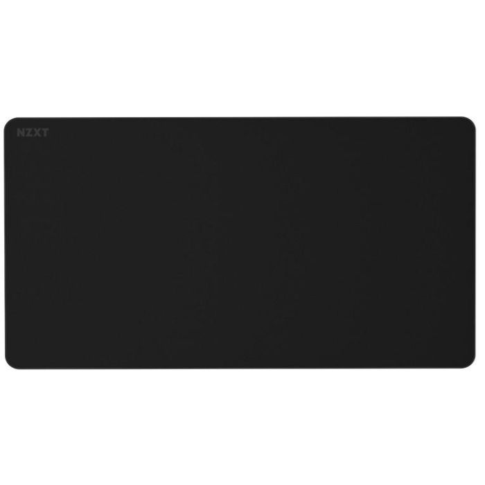 NZXT MM-XLGSP-BK Alfombrilla de Ratón Gaming XL 750x400mm Negra de Tela y Caucho con Base Antideslizante y Bordes Rematados