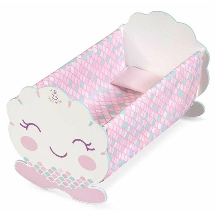 Cuna para Muñecas Decuevas Ocean Fantasy Balancín 49 x 32 x 31 cm Cuna para Muñecas Decuevas Ocean Fantasy Balancín 49 x 32 x 31 cm