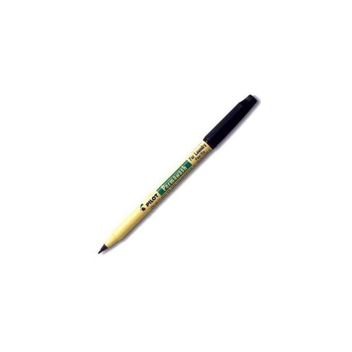 Pilot Marcador Textil Permanente Permawash Punta 2 mm Negro - 12 Unidades (12 Unidades)