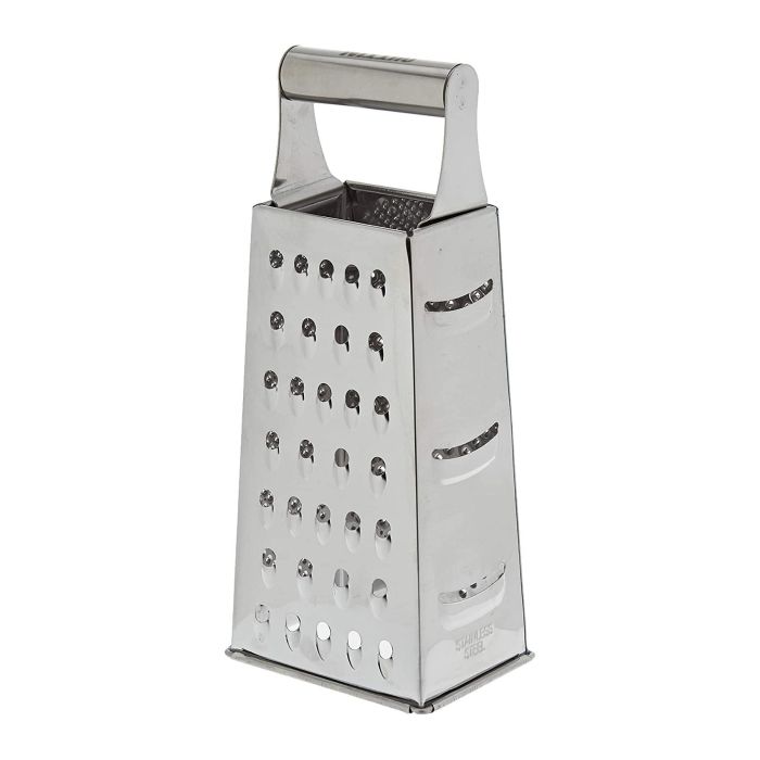 Quttin Rallador Multiusos 4 Caras de Acero Inoxidable 20 cm (12 Unidades) 8