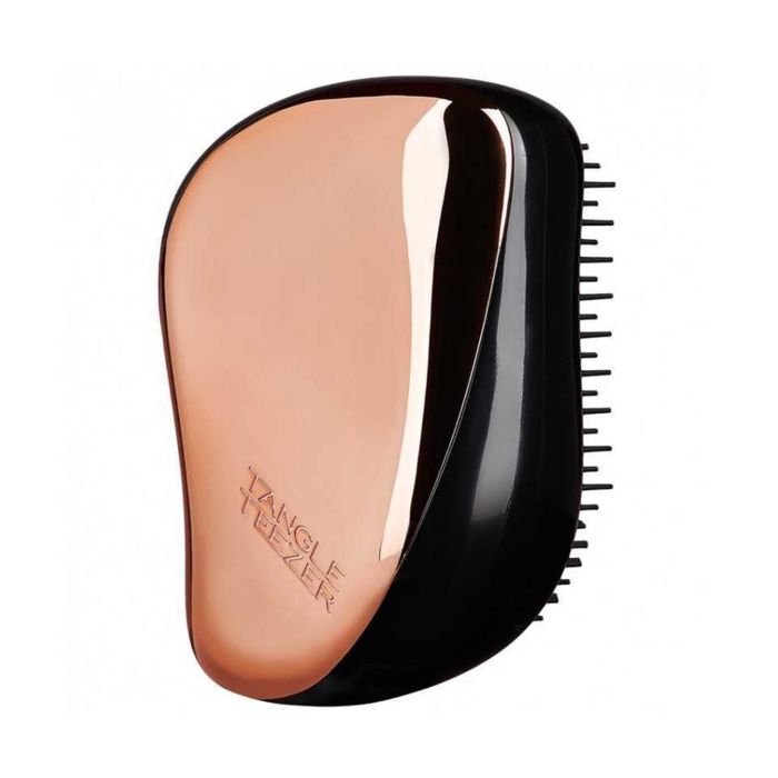 Tangle Teezer Cepillo Desenredante Compacto Gold Rouse – Para cabello seco o mojado, sin tirones ni roturas