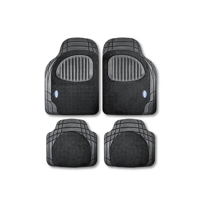 Set de Alfombrillas para Coche Goodyear GOD9024 Universal Negro (4 pcs) 1