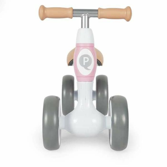 Baby Walkers Hopps Pink - Triciclo Correpasillos de Paseo Infantil para Bebés, Edad Mínima 12 Meses, Rosa