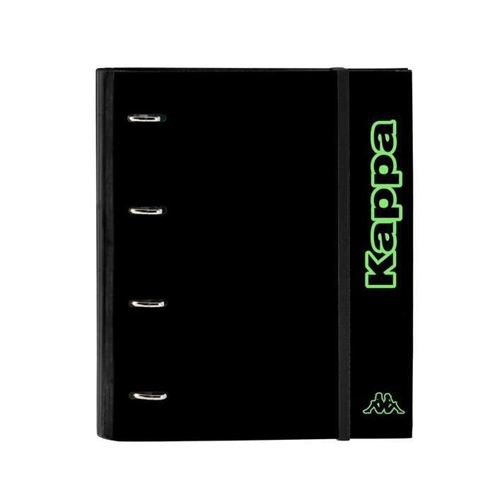 Carpeta de anillas Kappa Black Verde Negro 27 x 32 x 3.5 cm 0 Carpeta de anillas Kappa Black Verde Negro 27 x 32 x 3.5 cm 0
