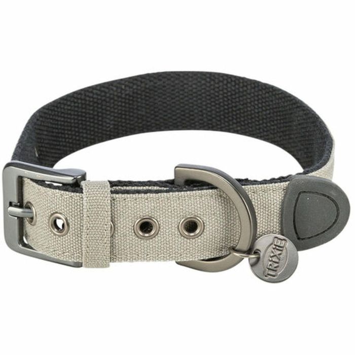 Collar para Perro Trixie CityStyle Gris claro S/M 30-37 cm 5 Collar para Perro Trixie CityStyle Gris claro S/M 30-37 cm 5