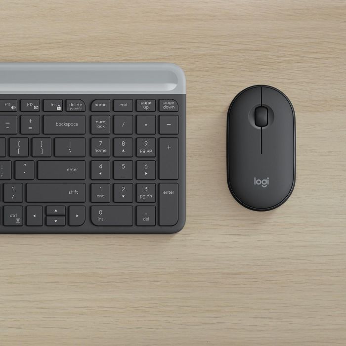 SLIM WRLS KEYBOARD MOUSE COMBO 17
