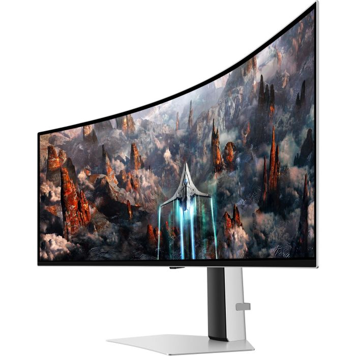 Samsung G93SC 49" Curvo OLED Dual QHD 5120x1440 240Hz 0.03ms DisplayHDR400 G-SYNC FreeSync Premium Pro Monitor Gaming 15