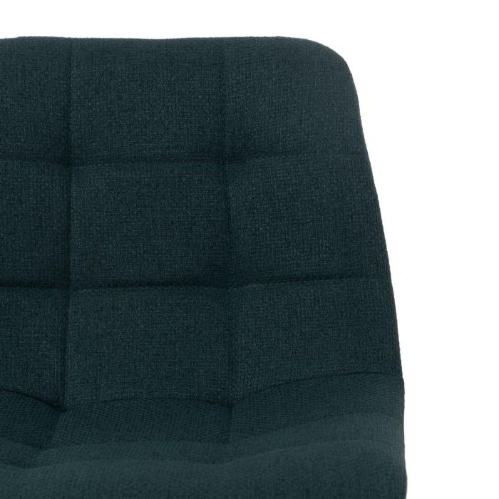 Taburete Verde Tejido-Metal Salón 45 X 55 X 92 cm