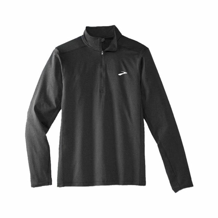 Camiseta de Manga Larga Hombre Brooks Dash 1/2 Zip 2.0 Negro M 0 Camiseta de Manga Larga Hombre Brooks Dash 1/2 Zip 2.0 Negro M 0