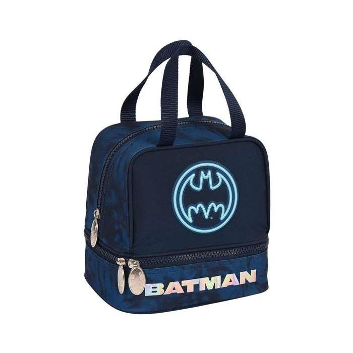 Portameriendas Batman Legendary Azul marino 20 x 20 x 15 cm